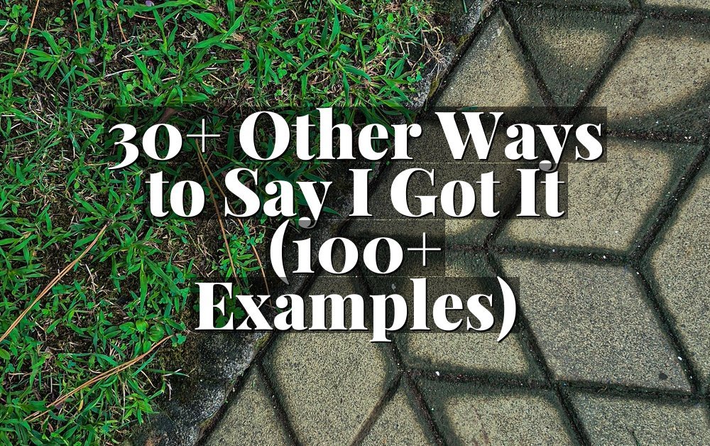 30+ Other Ways to Say I Got It (100+ Examples)