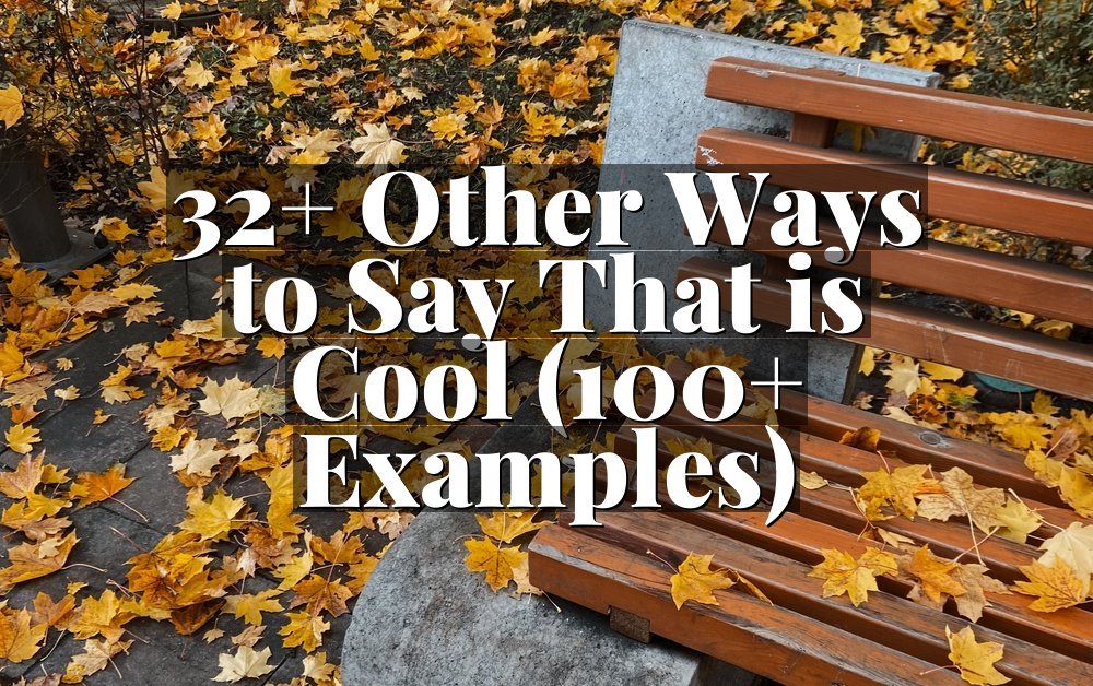 32+ Other Ways to Say That is Cool (100+ Examples)